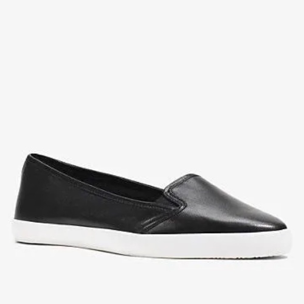 Michael Kors Black Leather Flats